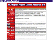 Tablet Screenshot of mrwaynesclass.com